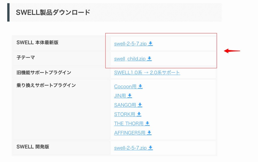 SWELLダウンロード