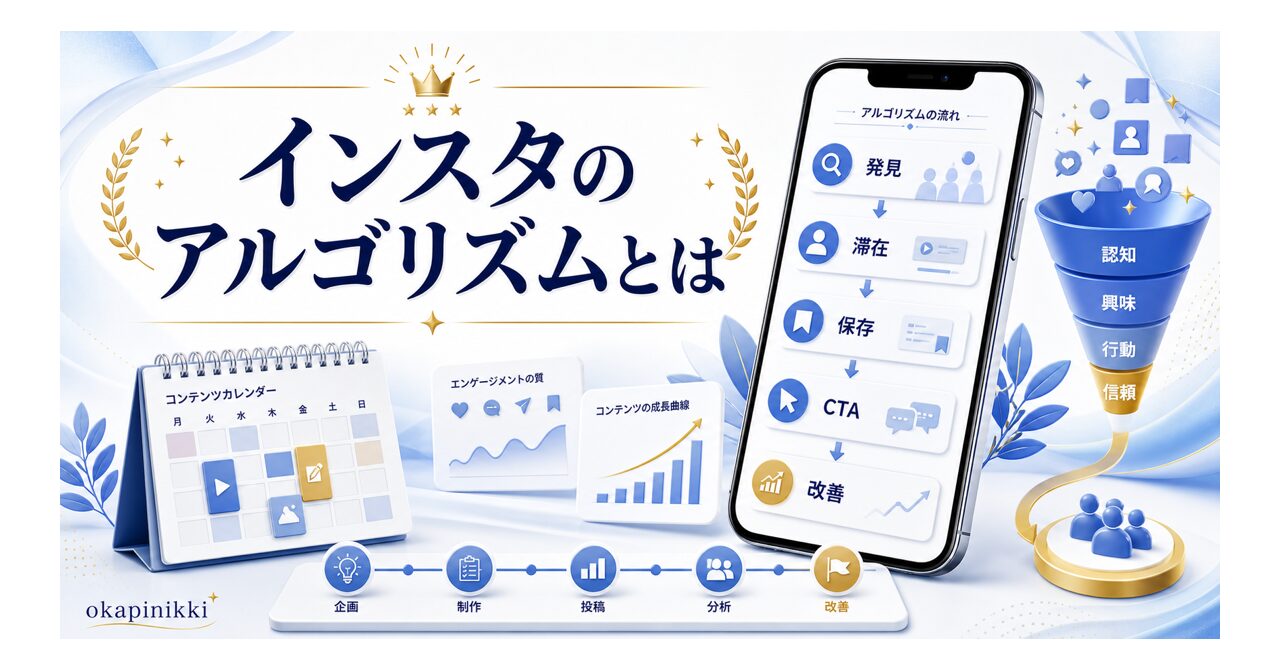 【2026年最新】インスタのアルゴリズムとは?収益化の真実をSNS運用の実務家が解説のアイキャッチ