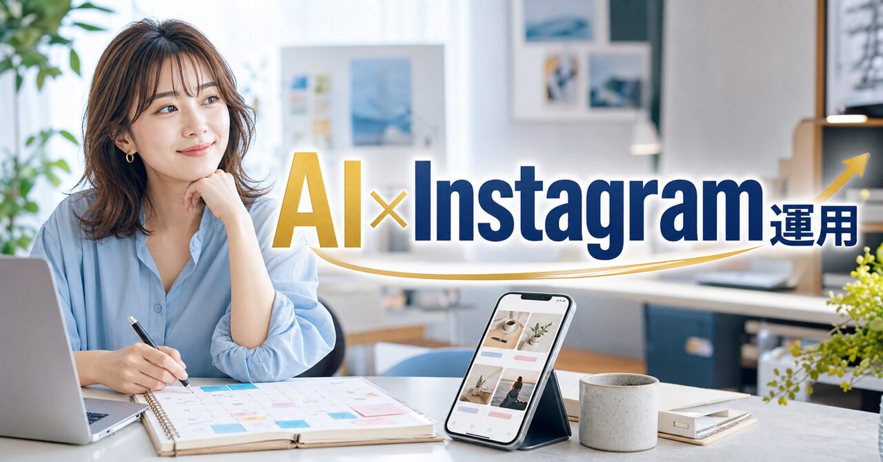 Instagram AI投稿自動化 完全ガイド|月100投稿のアイキャッチ