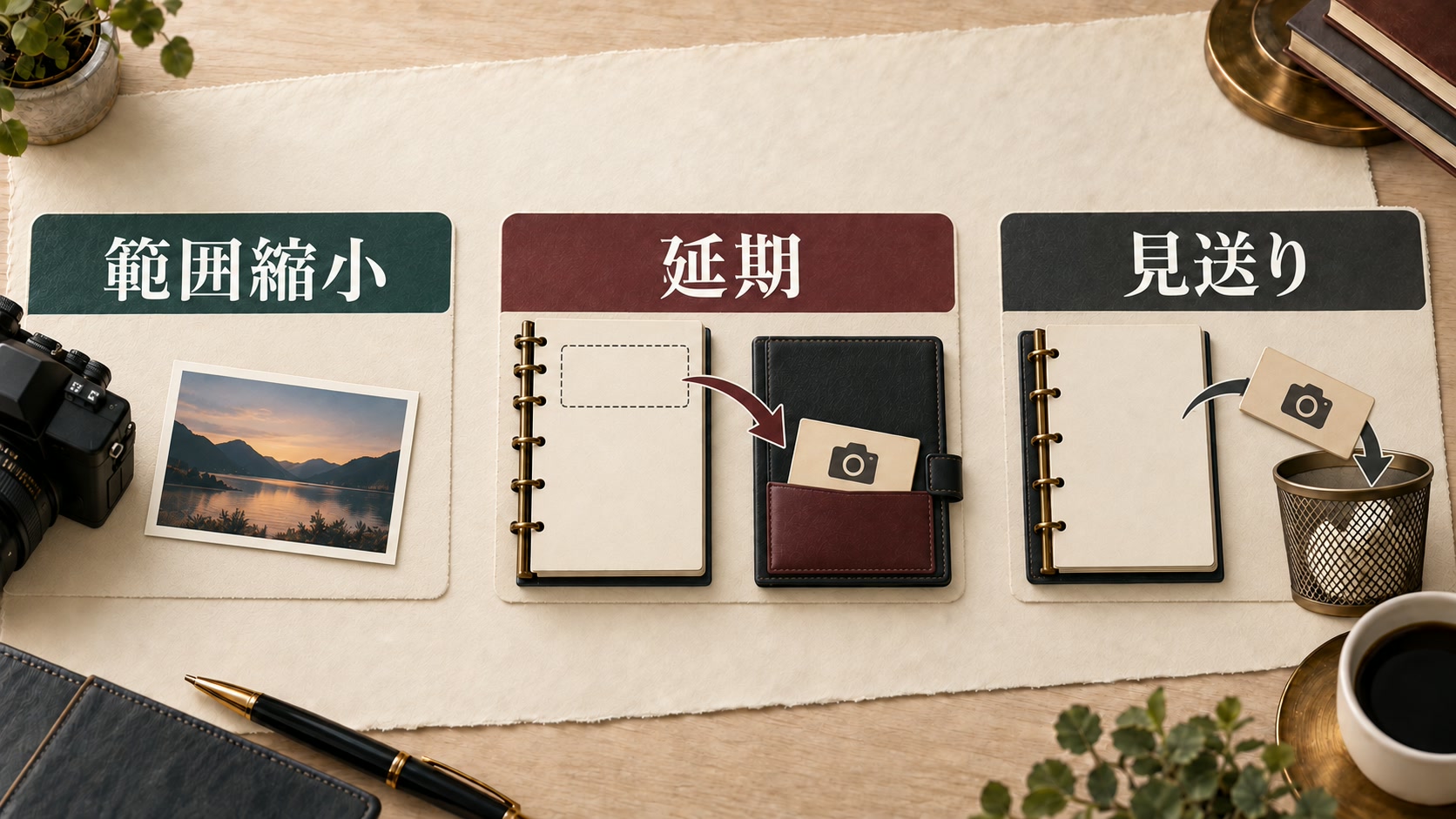 忙しい日に備えて優先順位と延期ルールを決めるの図解