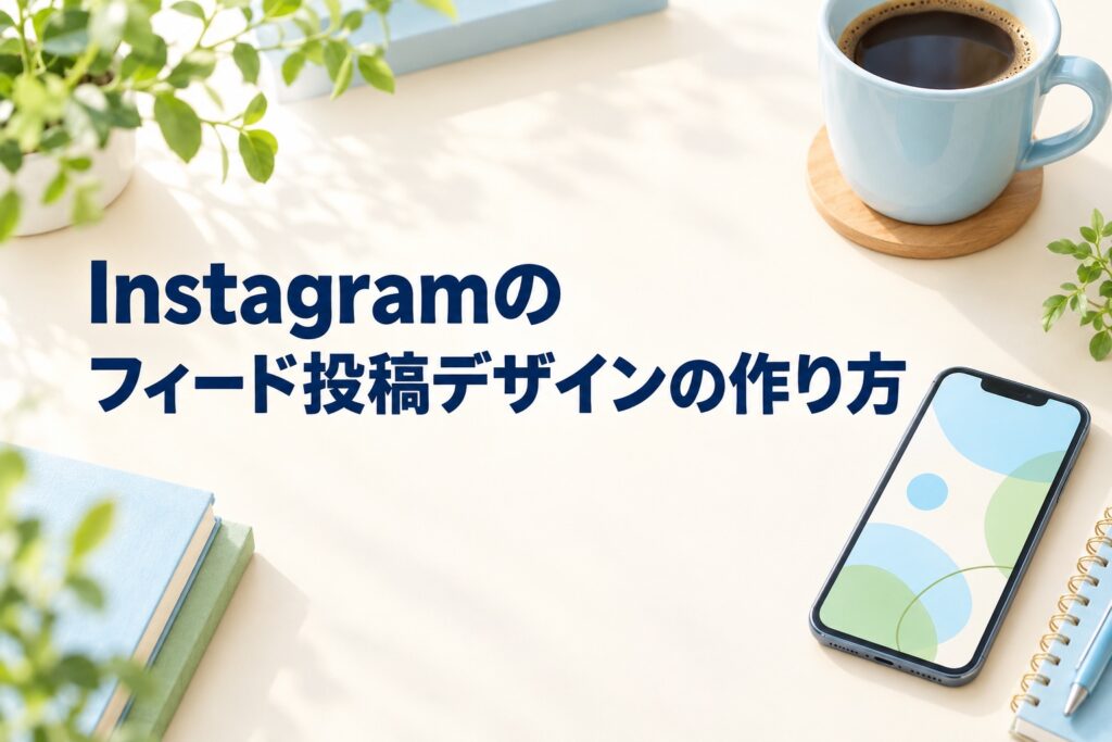 Instagramのフィード投稿デザインの作り方|Canvaで初心者でもプロ級に仕上げるコツ・2026年の最新情報