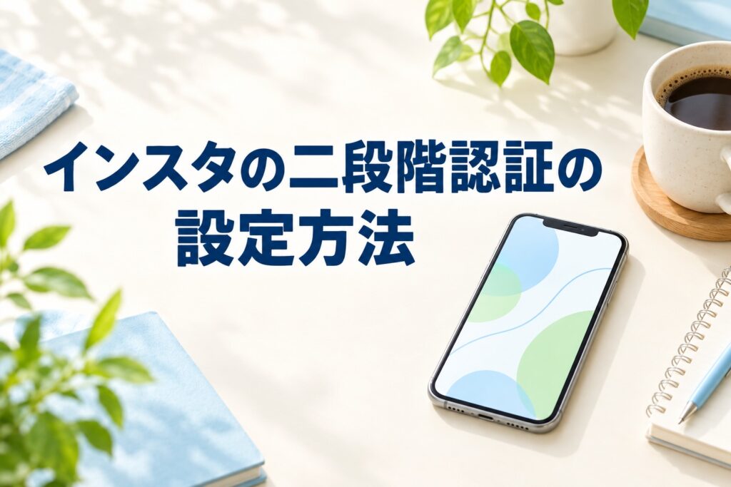 インスタの二段階認証の設定方法|認証アプリ・SMSの違いと機種変更前の確認