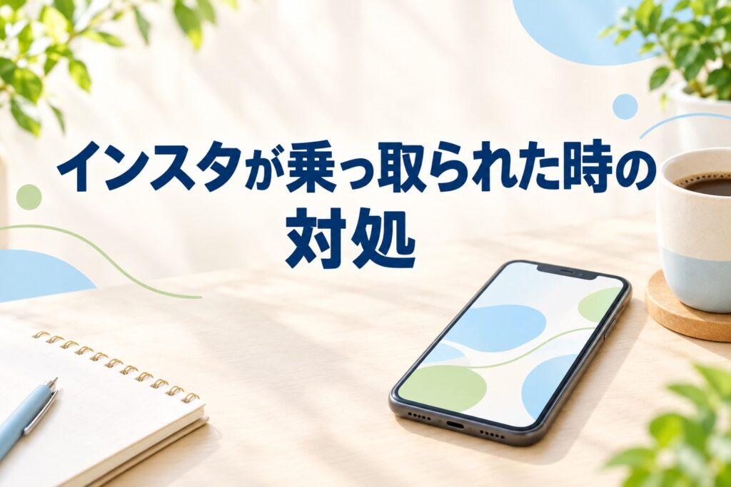 インスタが乗っ取られた時の対処|ログインできない時の公式の復旧手順と予防設定